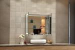 Elegant Design Medicine Cabinet With Led Lights Waterproof Convenient