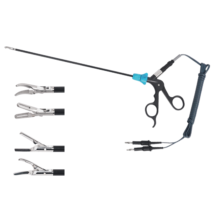 330mm and 420mm Bipolar Electrocoagulation Forceps for Surgical Laparoscopy