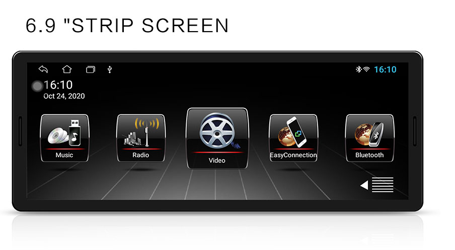MP5 Player with Camera Car Large Screen Bluetooth Reversing Image Mp3 Front Usb for iPhone Carplay Car styling