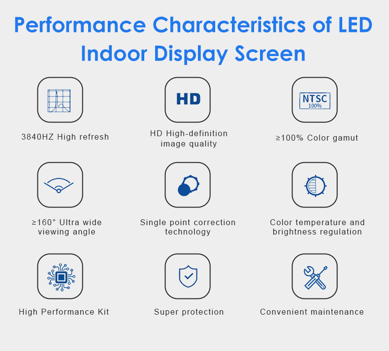 High Refresh Rate P1.5 LED Module Seamless SMD LED Module Energy Efficient