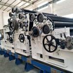 Nonwoven fabric making fiber carding machine