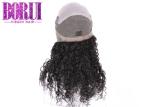 250% Density Full Lace Human Wigs Water Wave Brazilian With Baby Hair Smooth