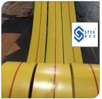 Yellow Oriange canvas industrial conveyor belt
