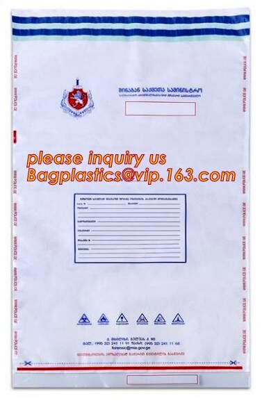 security deposit bags bank deposit bags cash deposit bags, general bank plastic deposit bags supply, Coin and Bank Note