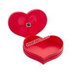 Elegant Heart Shaped Chocolate Box Packaging Multi Compartment Gift Box