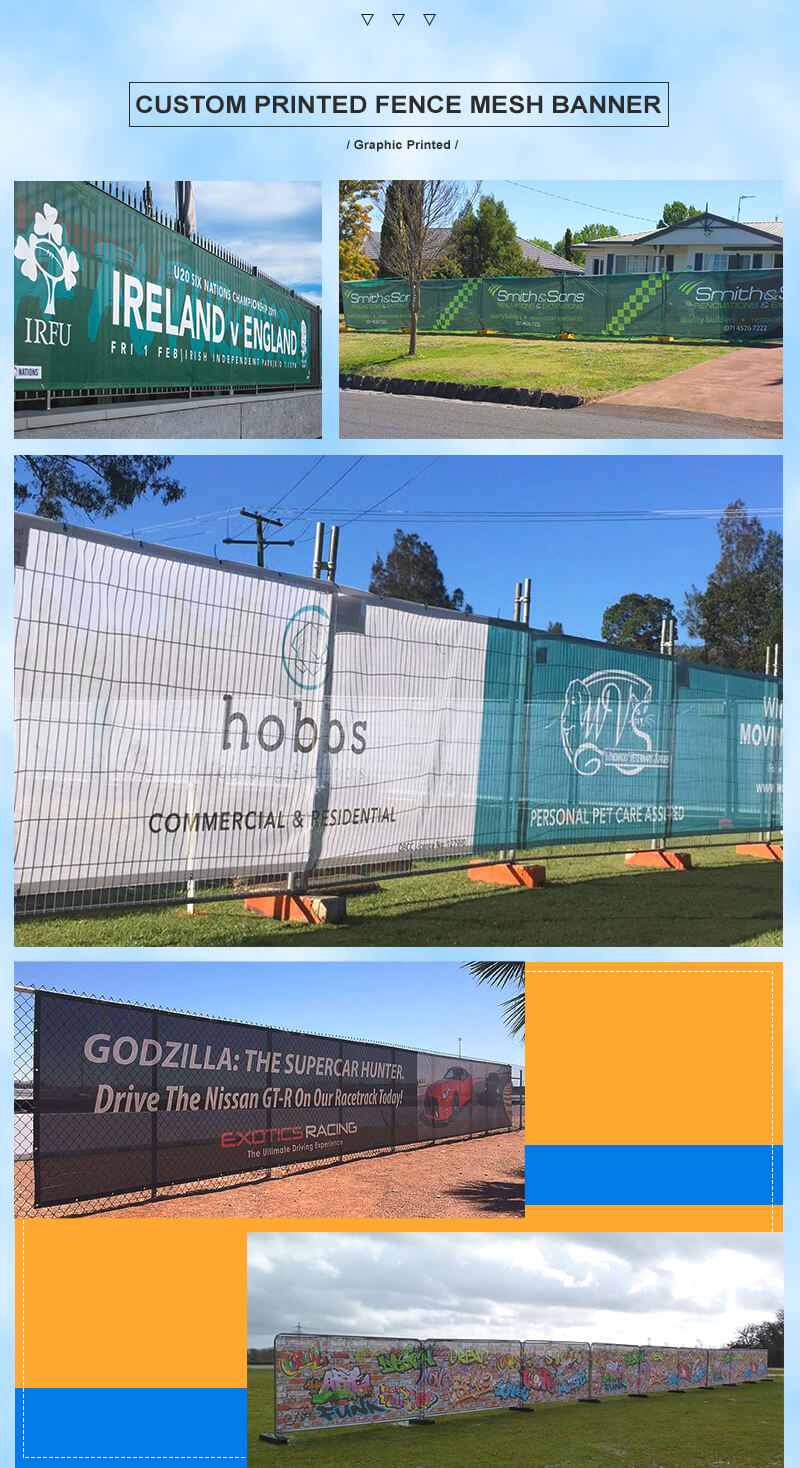 fence mesh banner