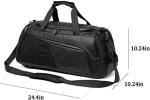 Waterproof Sports Duffle Bags Travel Weekender Overnight Bag With Shoe