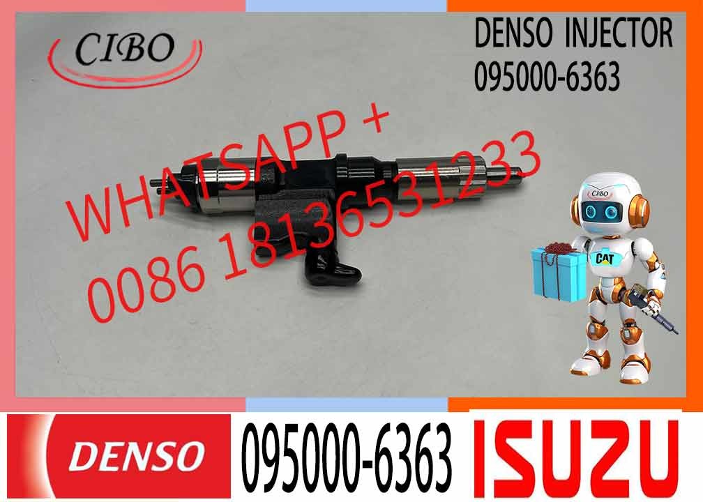 Diesel Engine Fuel Injector 8-97609788-3 095000-6363 095000-6364 for Isuzu 4HK1 6HK1