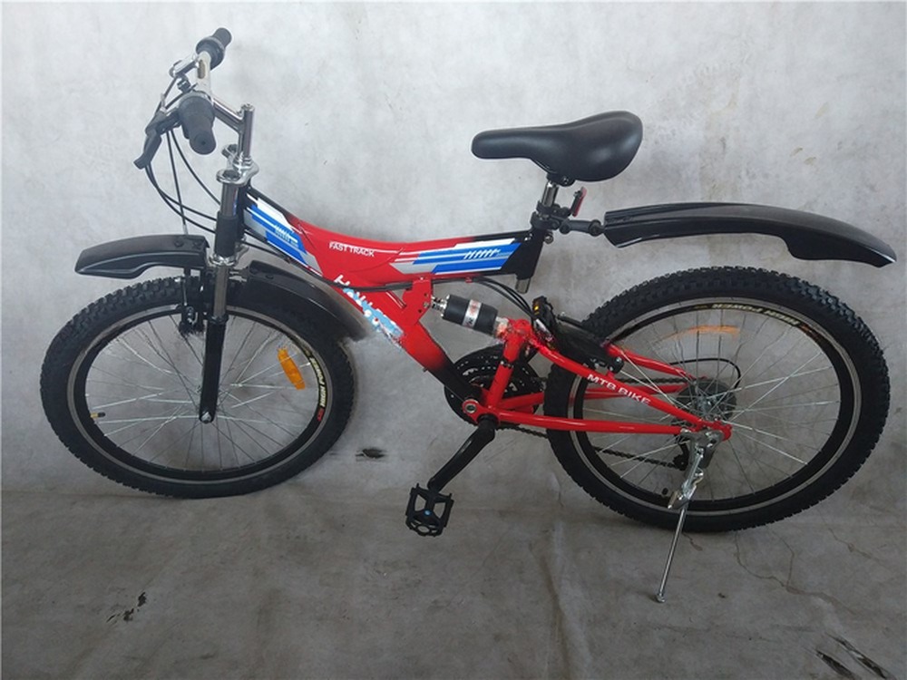 Steel Frame 18 Speed Downhill MTB Cycle Full Dual Suspension Mountain Bike 24 for OEM