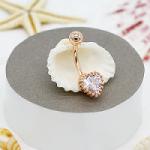 Gold Plated Body Piercings Jewellery Initial Piercing Sexy Heart Shape