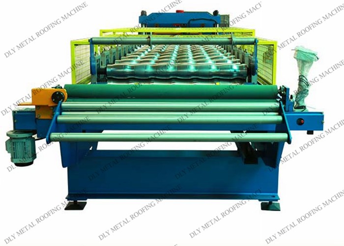 TR35 Trapezoidal Sheet Roll Forming Machine 7.5m Color Steel Roll Forming Equipment