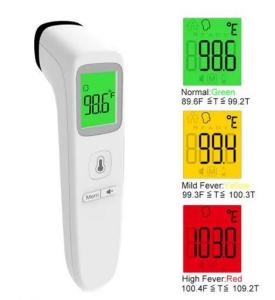 China Handheld No Touch Baby Thermometer Temperature Measurement Device wholesale