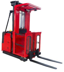 China Vertical Drive System Order Picking Forklift Truck 1000 KG wholesale