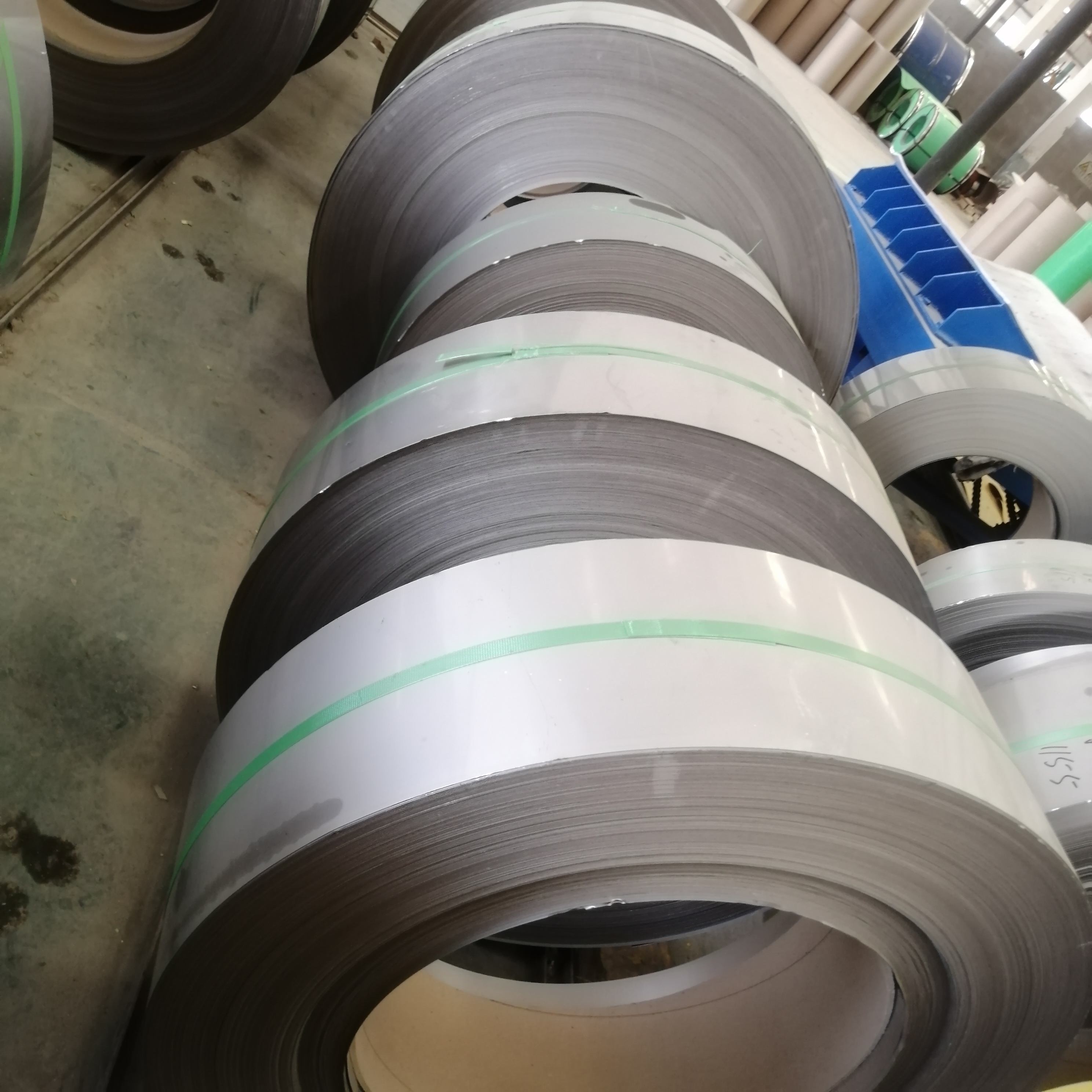 Cold Rolling Stainless Steel Sheet Metal Strips Steel Plate Coil BV Certificate