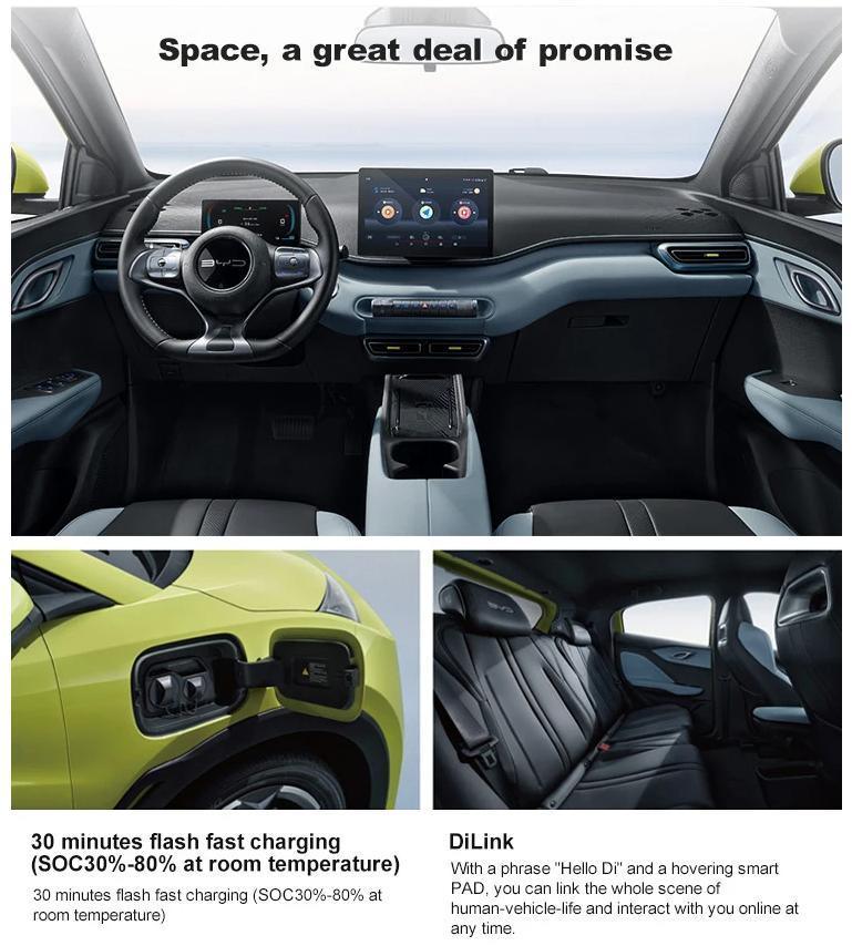 Byd Seagull 2024 Hot Sale Byd Seagull 2024 Electric Vehicles in Stock Flying Byd Seagull 2024 405km Electro Car Automobile