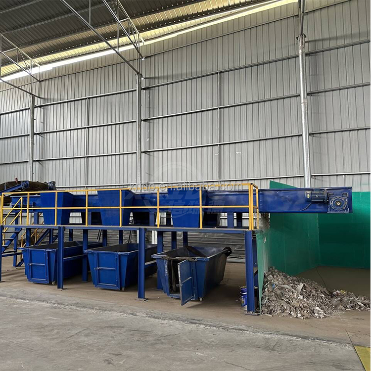 Solid Waste Sorting Machine 20T/D Waste Recycling Machine Customized