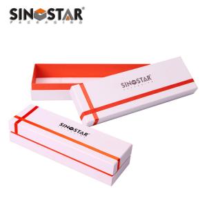 China Customized Cardboard Jewelry Packaging Box with Poly Bag Packing Way and wholesale