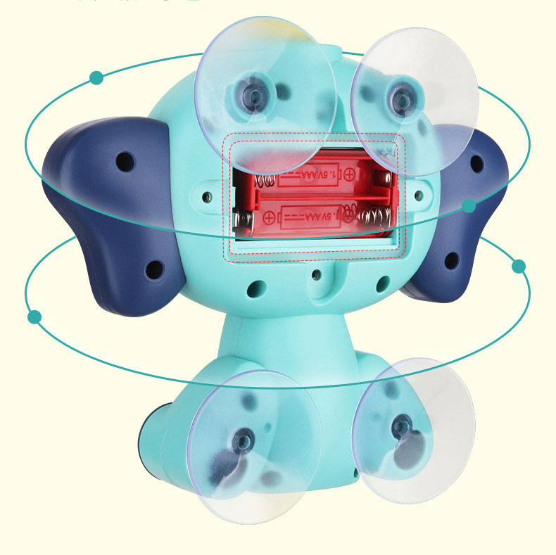 DUCK Style Electric Elephant Shower Cloud Spray for Children's Bathroom and Swimming Toy