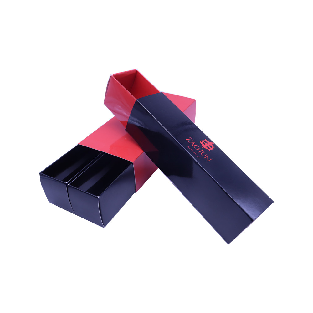 Custom Printed Glossy Lamination Slide Drawer Paper Sushi Box For Take Out