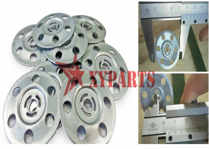Perforated Metal Disc Washers To Insulation Boards To Ceilings / Walls / Floors