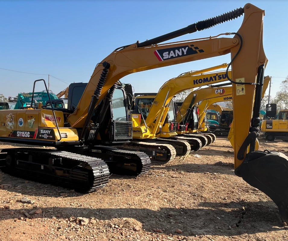 New Arrival SANY 155 Used Medium Crawler Excavator with 15 Ton Weight