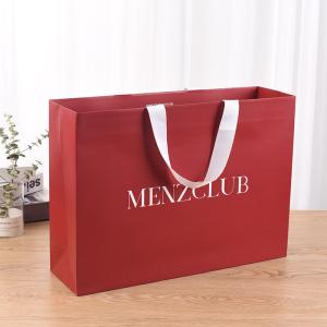 China Ultralight Party Kraft Paper Gift Bags With Handles Biodegradable wholesale