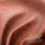 1.4mm Thickness Bags Vegan Leather Acorn Calf Soft Synthetic Leather Material