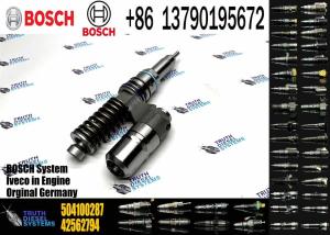 China Diesel Fuel Injector For Iveco Stralis Bosch Unit Injector 0414700006 504100287 wholesale