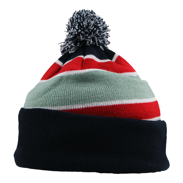 100% Merino Wool Knit Beanie Hats Customde Logo Plain Beanie Winter Cap