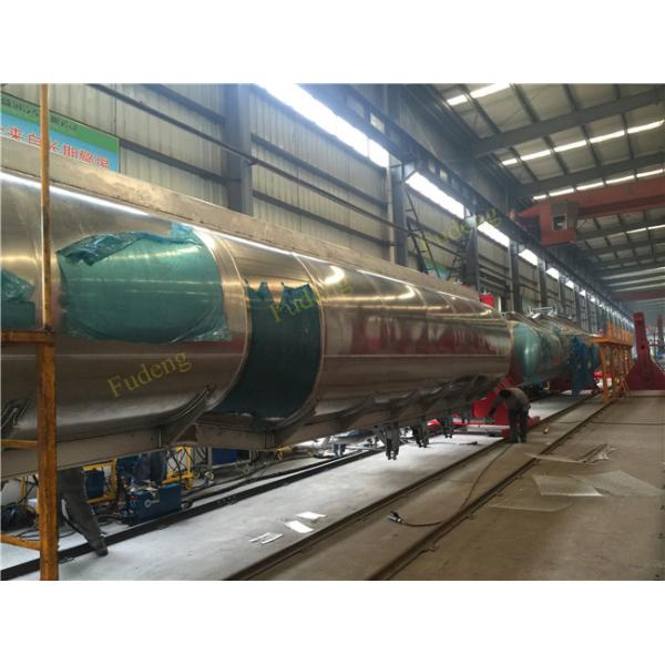 45000L Fuel tanker semi trailer with BPW axle , used fuel tanker truck trailer