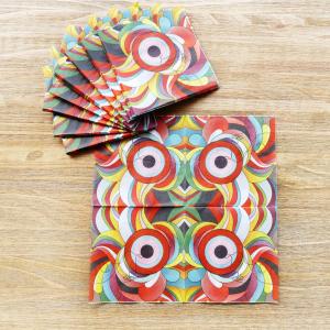 China customized logo 25x25cm 2 Ply Napkin Tissue Paper wholesale