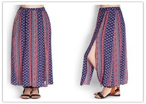 China Newest Design Women Floral Print Trousers wholesale