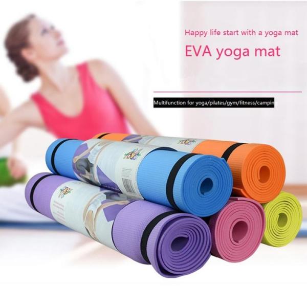Weight Lose Yoga Pilates Mat Waterproof / Moisture Proof Fitness Folding