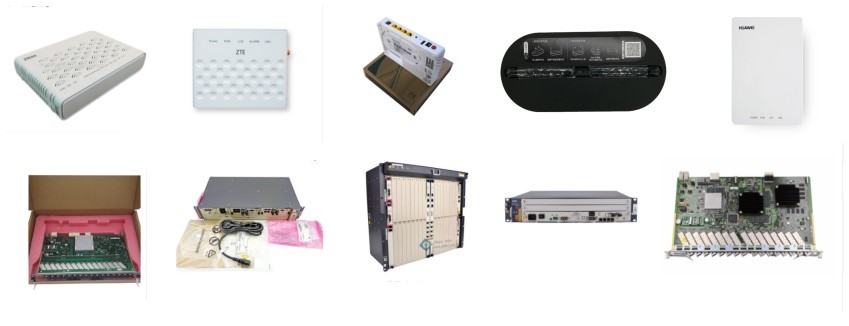 1GE 3FE Port Optical Line Terminal Equipment , Huawei Hs8145c Small Control