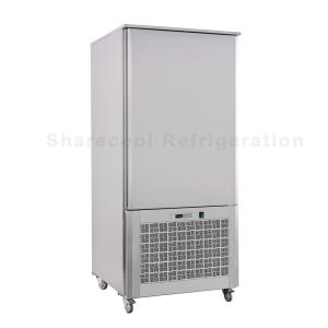 China 250L Commercial Blast Freezer Stainless Steel Deep Freezer With 15 Pans wholesale