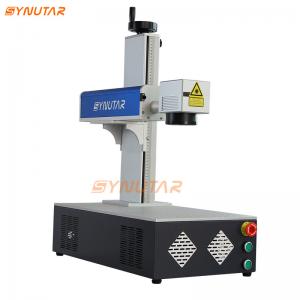 China Desktop Type Fiber Laser Marking Machine 30W Portable Fiber Laser Engraver wholesale