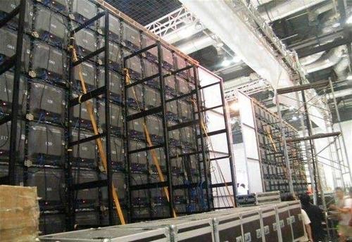 Advertising Vertical 100° P6 Foldable Led Screen SMD 5000 Cd/㎡