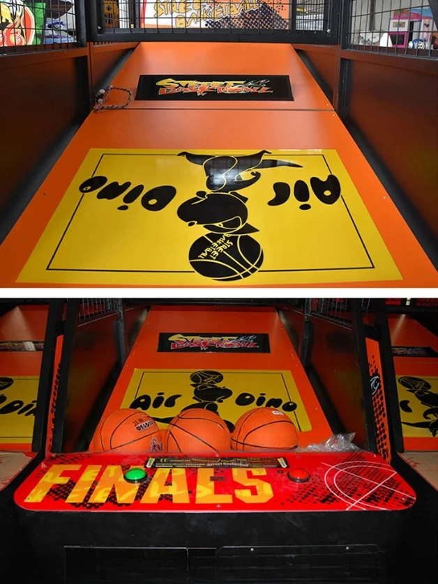 Dreamland Coin Operated Foldable Street Basketball Arcade Game Machine Basketball Shooting Machine