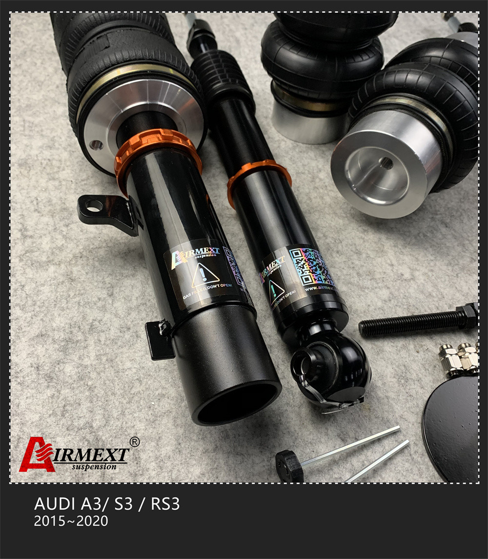 For AUDI A3 S3 RS3 2015-2020 Audi Air Suspension Air Bag Strut Kit