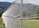 Security Low Carbon Steel Wire 1500X2000 Pvc Coated Mesh Fencing