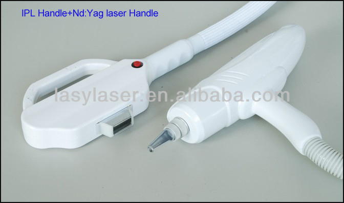DEESS 3 In 1 Body Hair Removal Machine , Ice Cooling Skin Rejuvenation Laser Machine