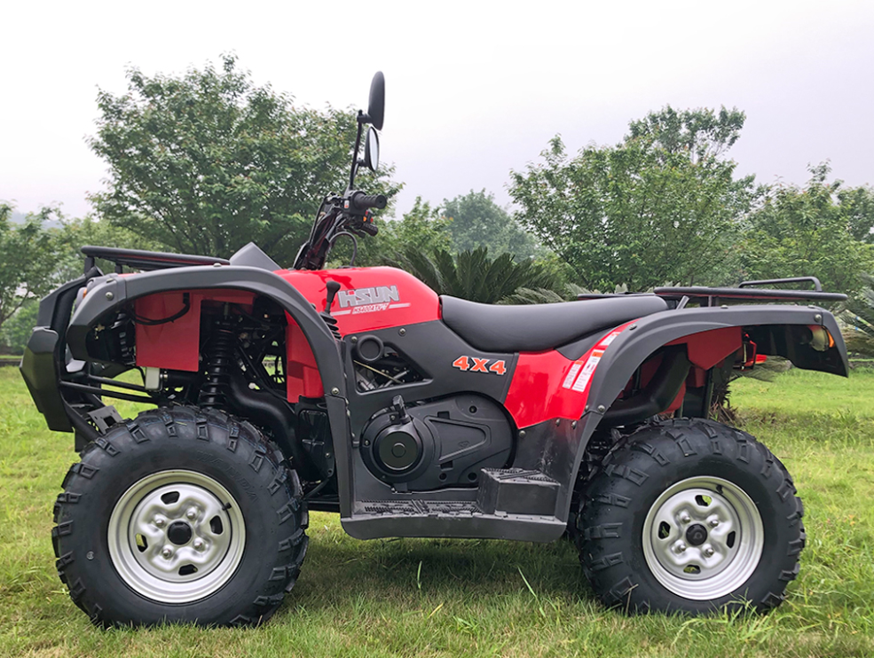 700cc 4x4 Utility Vehicle ATV Quad with CE Certification and Max Power 25.5KW by Hisun