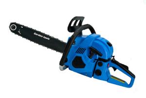 China Air Cooling Gas Powered Chain Saw With Dual Metal Blade 600mm Length wholesale