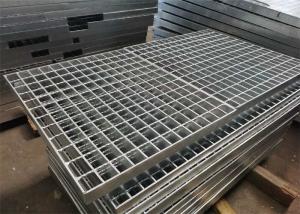 China Q235 Skid Proof Galvanised Driveway Grates Light Structure 32x5mm wholesale