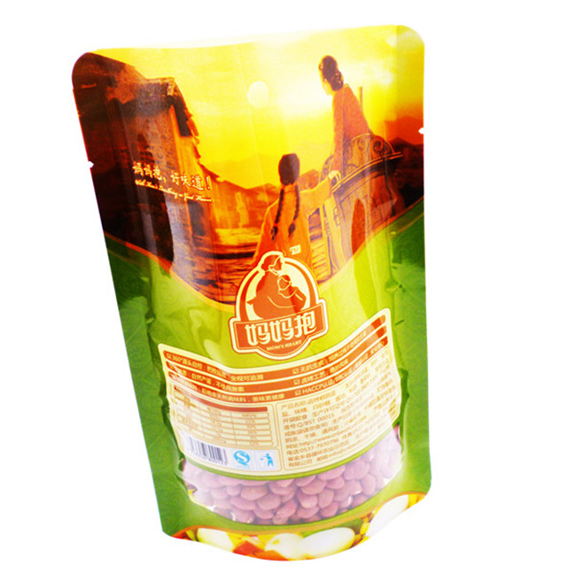 Self-sealing aluminum foil lined with self-sealing food grade plastic paper bag