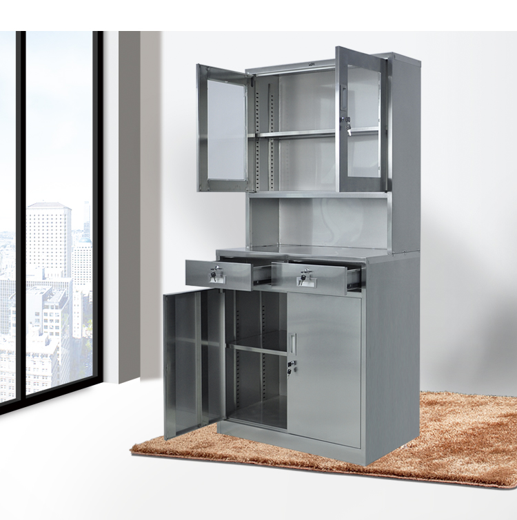0.5-1.2mm Stainless Steel Kitchen Cabinets