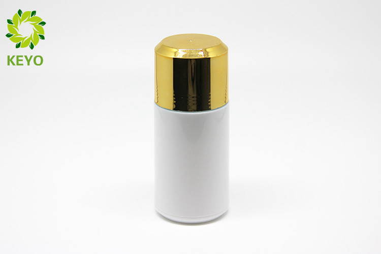 Round Plastic Antiperspirant Roller Bottle White Color Capacity 60g