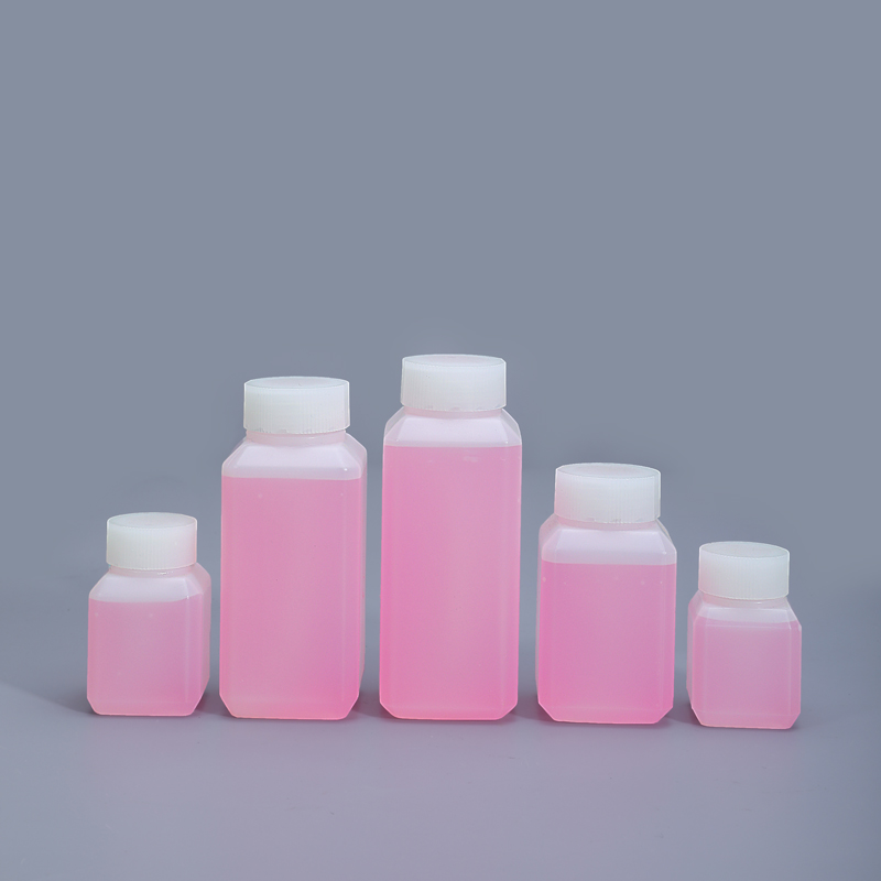 Reagent Translucent Plastic Hdpe Lab Bottles For Chemical Solvents 30ml