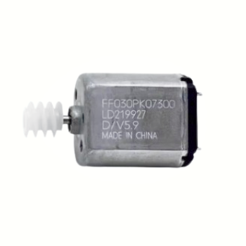 Metal Brush Micro 15mm*12mm Electric Motor for Car AV Device Lock with Plastic Worm Shaft