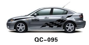 China Durable and Water Proof PVC Car Body Sticker QC-095E wholesale